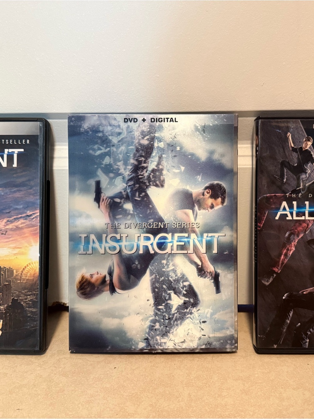 The Divergent Series DVD - Entire 3-film Series